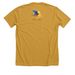 Bird Safe Schools, a Heather Mustard Premium Unisex Tee (back-view)
