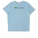 Arabic: We are a nation of many roots, a Sky Blue Stanley/Stella Unisex Crafter Tee (back-view)