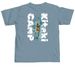 Camp Kitaki River, a Ice Blue Comfort Colors Unisex Tee (back-view)