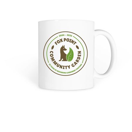 FPCG -&nbsp;20th Anniversary&nbsp;Logo Mug, a White Coffee Mug