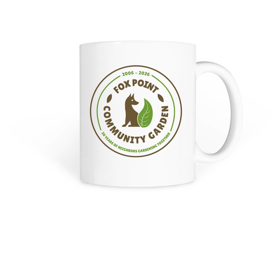 FPCG -&nbsp;20th Anniversary&nbsp;Logo Mug, a White Coffee Mug