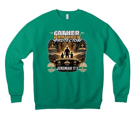 Godly Father Collection, a Kelly Premium Drop Shoulder Sweatshirt