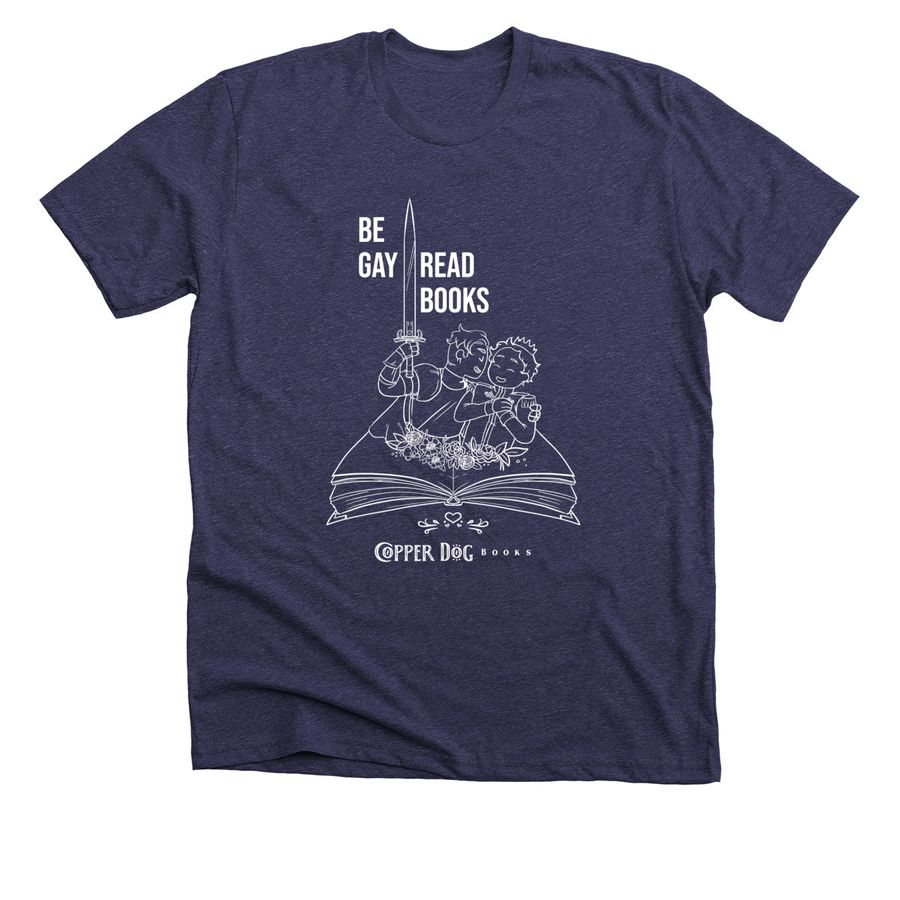 Be Gay, Read Book - Prince, a Heather Lapis Premium Unisex Tee