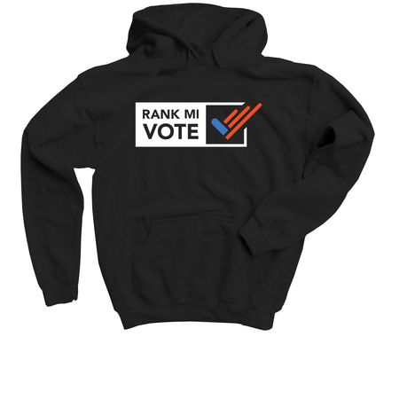 Standard Example Ballot, a Black Youth Pullover Hoodie