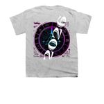 Cipher Race team merch, a Sport Grey Youth Unisex Tee (back-view)