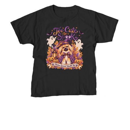 It's a Tibbie Halloween, a Black Youth Unisex Tee