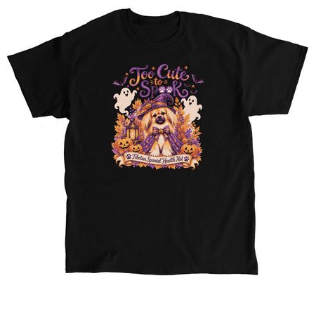 It's a Tibbie Halloween, a Black Classic Unisex Tee