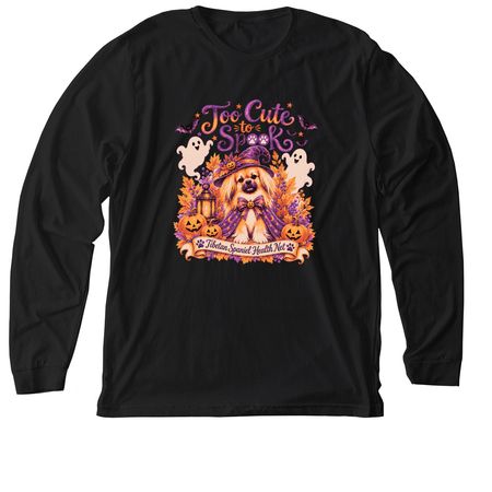 It's a Tibbie Halloween, a Solid Black Blend Premium Long Sleeve Tee