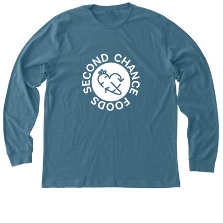 Color Apparel, a Heather Deep Teal Premium Long Sleeve Tee