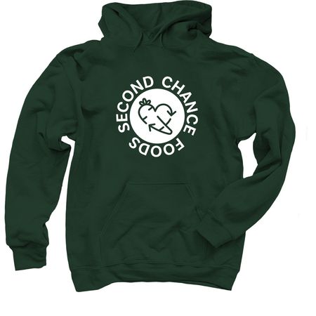 Color Apparel, a Forest Green Pullover Hoodie