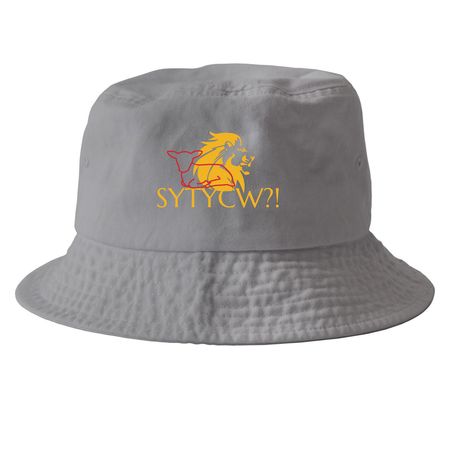 SO YOU THINK YOU CAN WORSHIP?! CONFERENCE&nbsp;, a Grey Printed Bucket Hat