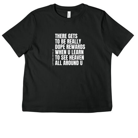 Dope Rewards, a Vintage Black Women's Heavyweight Tee