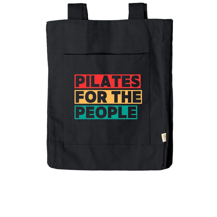 PILATES FOR THE PEOPLE, a Black Reclaimist Everywhere Tote Bag