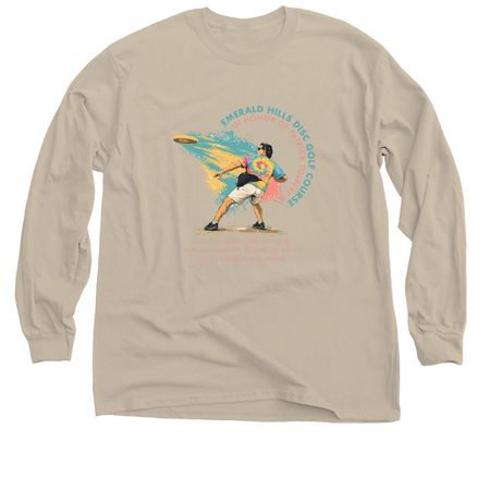 EH DG Course commemorative shirts, a Sand Classic Long Sleeve Tee