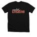 '24 Theme: Creativity, a Solid Black Blend Premium Unisex Tee