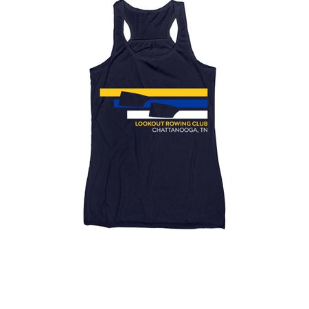 TRICOLOR LRC TOPS, a Navy Women's Racerback