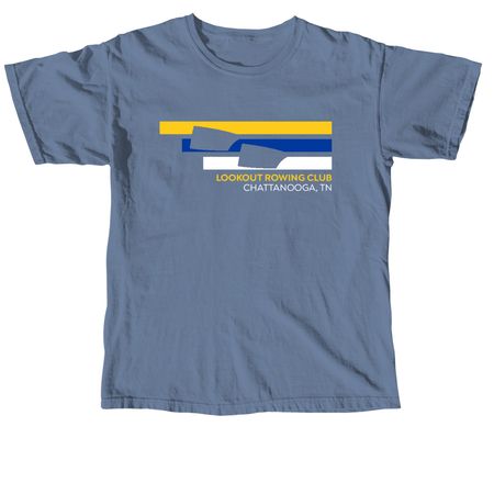 TRICOLOR LRC TOPS, a Blue Jean Comfort Colors Unisex Tee