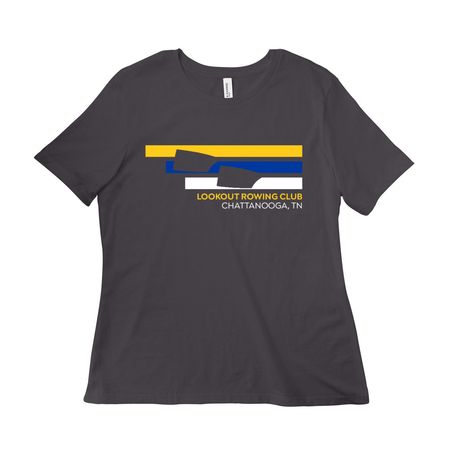 TRICOLOR LRC TOPS, a Dark Grey Women?s Relaxed Cotton Tee