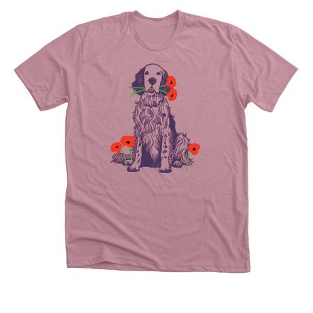 New Beginnings Bloom Here - Purple, a Heather Orchid Premium Unisex Tee