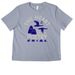 The Heart Needs Tea, Bread & Poetry, a Vintage Denim Women's Heavyweight Tee