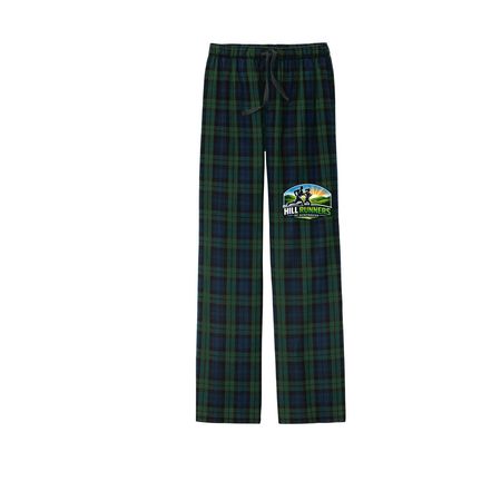 HRH Joggers and Pajama Pants, a Forest Green/ Team Navy Flannel Pajama Pant