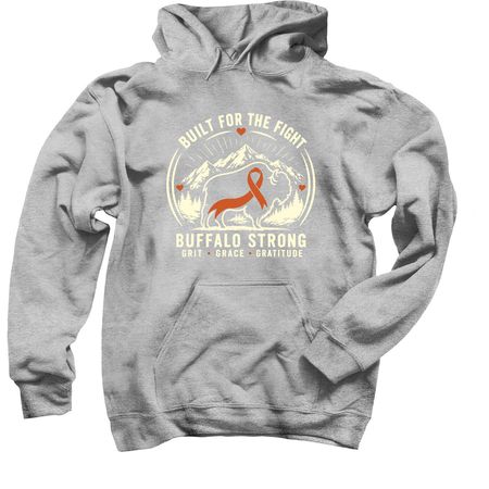 Buffalo Strong Collection, a Sport Grey Pullover Hoodie