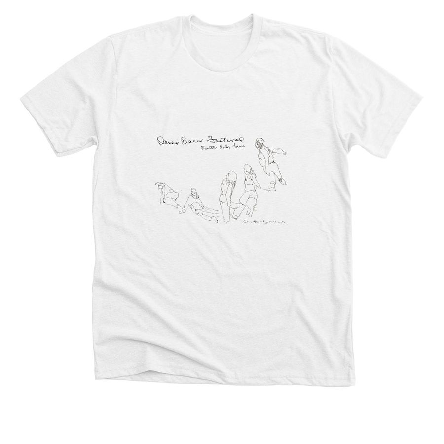 DanceBARN 2026, a Solid White Blend Premium Unisex Tee