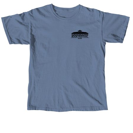 Mukwonago Book Festival 2026, a Blue Jean Comfort Colors Unisex Tee