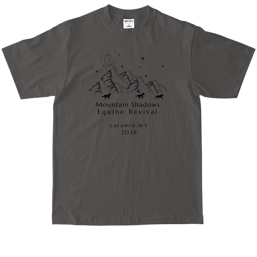 MSER Autumn 2026, a Dark Grey Max Heavyweight Tee