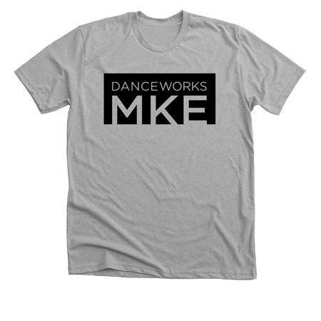 Danceworks MKE Apparel, a Athletic Heather Premium Unisex Tee