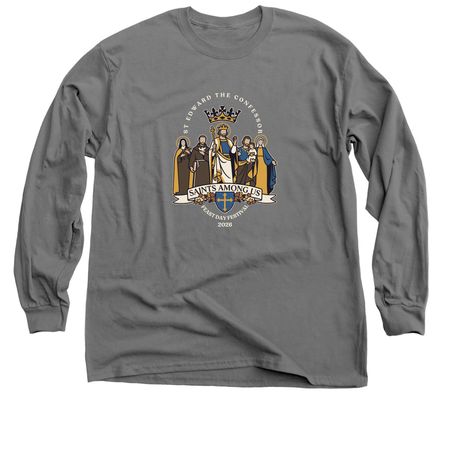 Festival 2026 Shirts - Adult - Wht Ltr, a Charcoal Classic Long Sleeve Tee