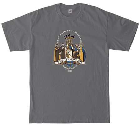 Festival 2026 Shirts - Adult - Wht Ltr, a Charcoal Tall Classic Unisex Tee