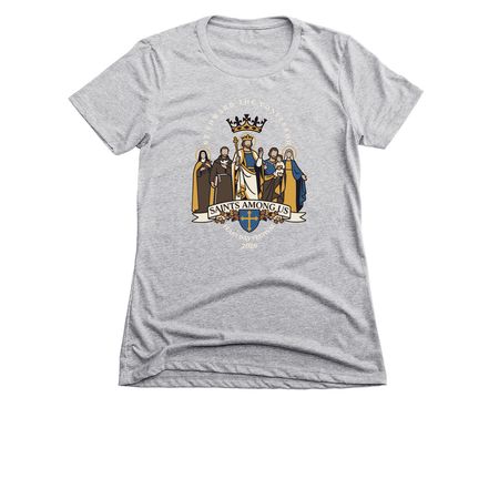 Festival 2026 Shirts - Adult - Wht Ltr, a Dark Heather Grey Women's Slim Fit Tee