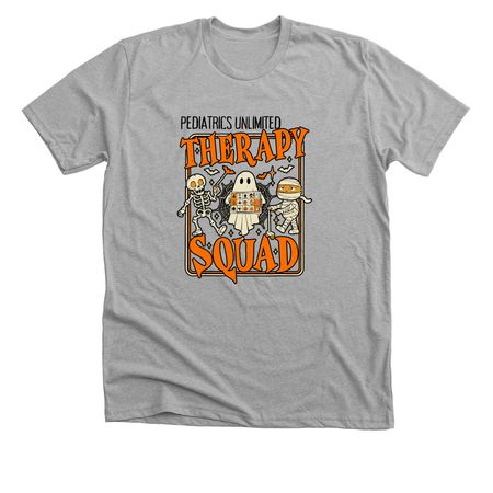 Spooky PU Squad, a Athletic Heather Premium Unisex Tee