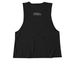 Proud M.O.M. Women's Muscle Tank&nbsp; &nbsp;, a Deep Black Allmade Eco Triblend Women?s Muscle Tank (back-view)