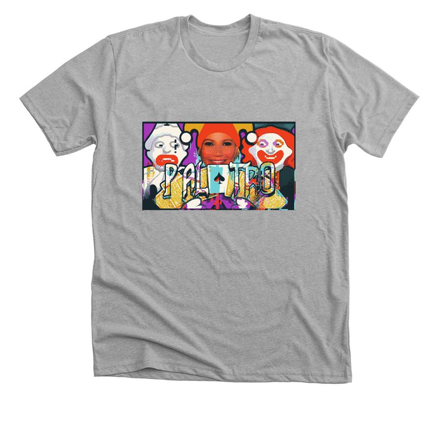 Play your cards right, a Athletic Heather Premium Unisex Tee