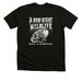 ANSWRR Metal Shirt, a Solid Black Blend Premium Unisex Tee