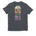 The Blessing Life, a Terrain Grey Allmade Organic Cotton Unisex Tee (back-view)