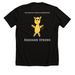 2026 Keaghan Strong Shirt, a Solid Black Blend Premium Unisex Tee (back-view)