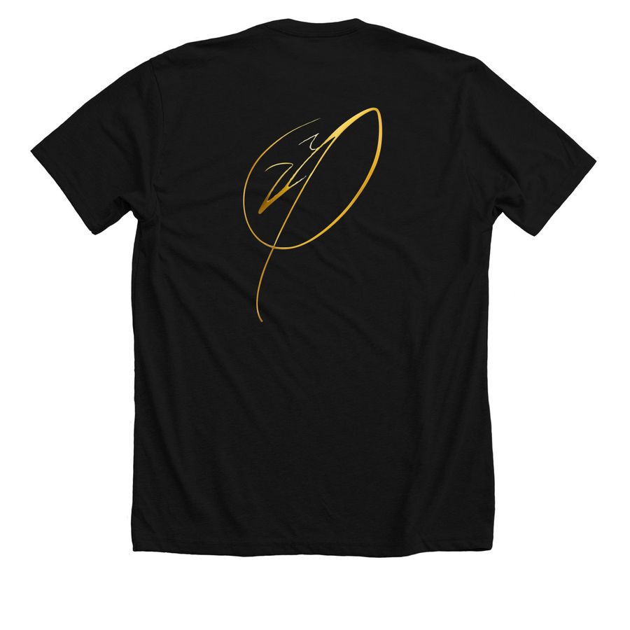 CD23 brand new merch drop!, a Solid Black Blend Premium Unisex Tee (back-view)
