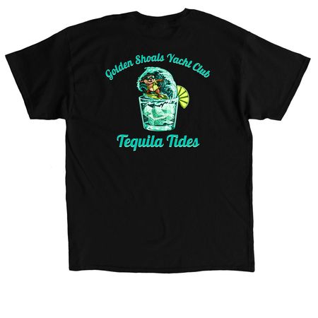Tequila Tides, a Black Classic Unisex Tee