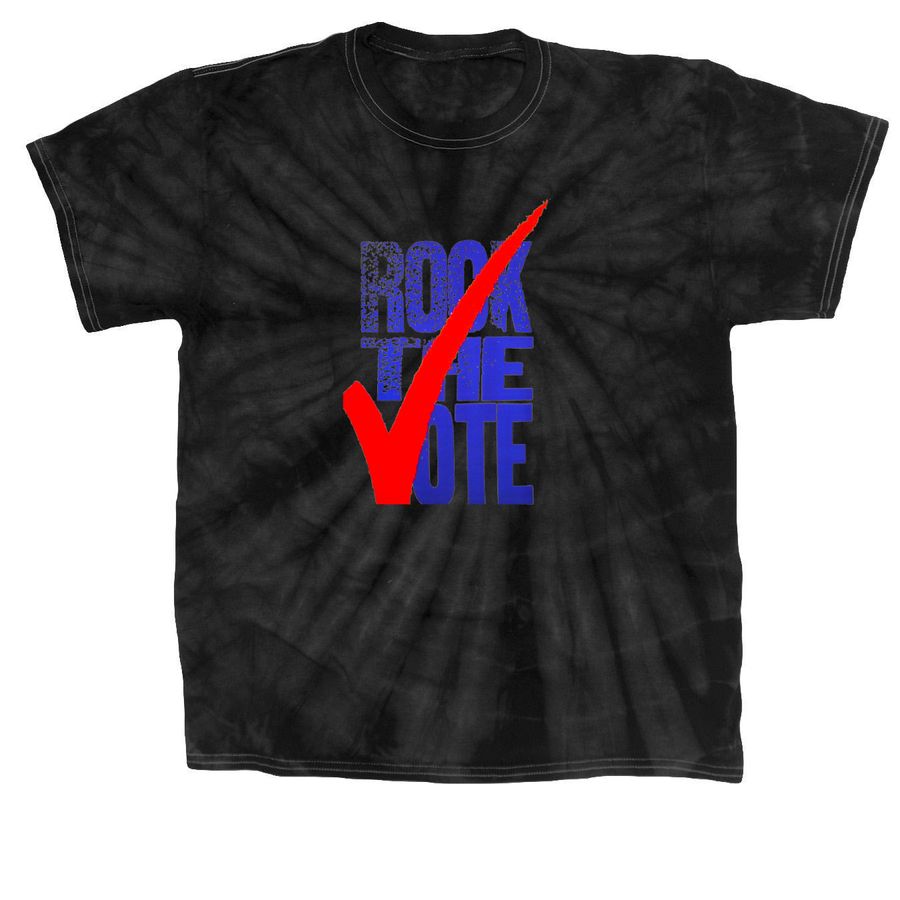 From the Archive Collection, a Black Classic Tie Dye Tee