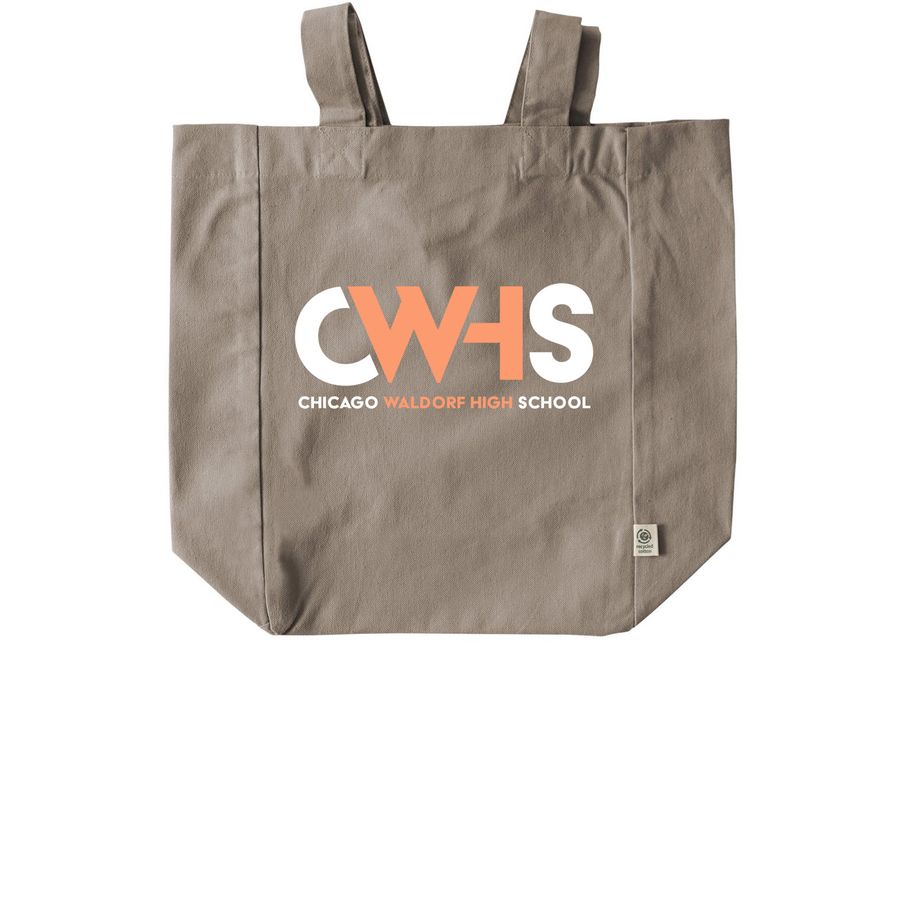 CWHS Tote Bag, a Pumice Recycled Cotton Tote Bag