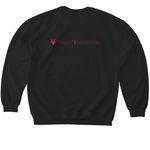 VUU School of Education, a Black Softstyle Crewneck Sweatshirt (back-view)