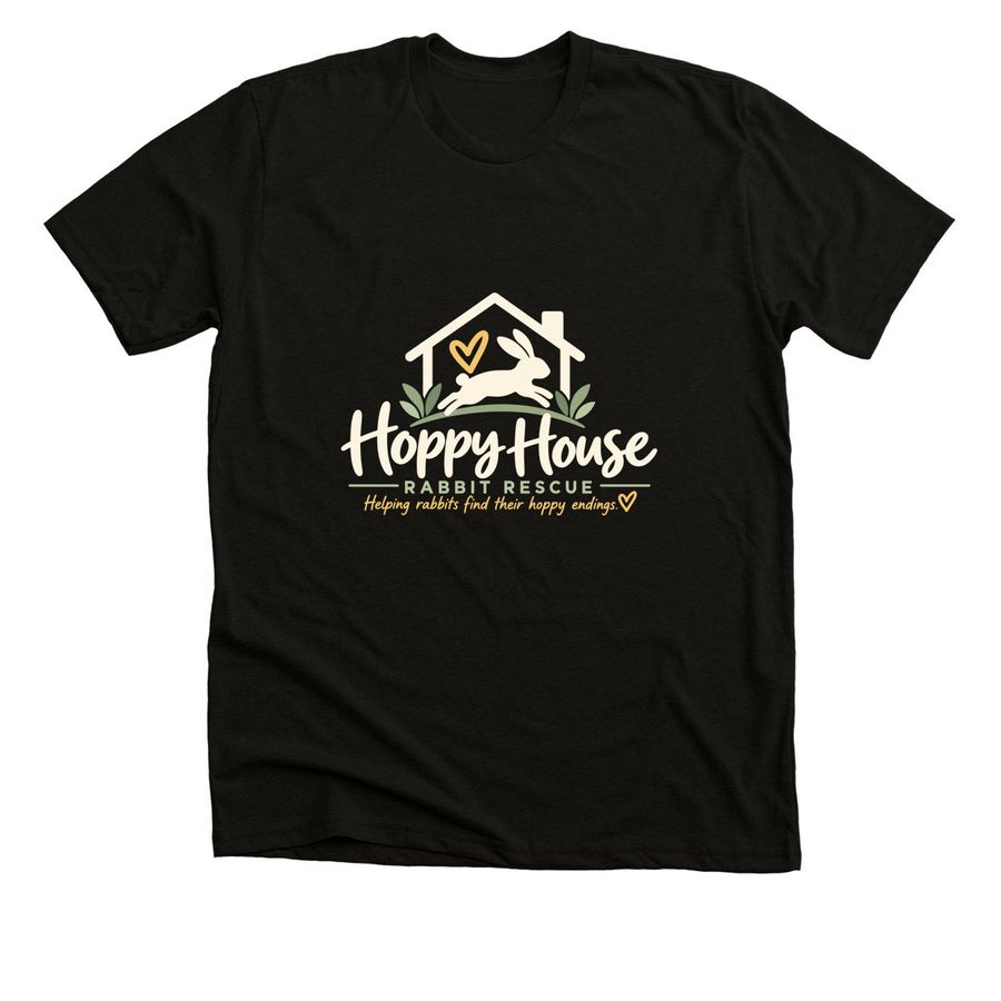 Hoppy House Fall 2026, a Black Heather Premium Unisex Tee