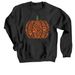 Pawsitively Pumpkin, a Black Crewneck Sweatshirt