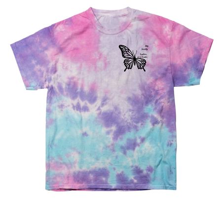 Sky Society Epilepsy Awareness Shirts, a Cotton Candy Classic Tie Dye Tee