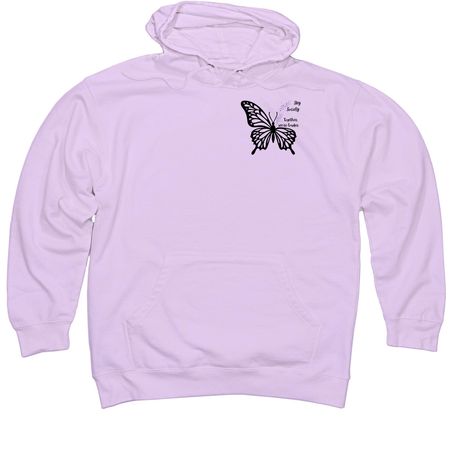 Sky Society Epilepsy Awareness Shirts, a Lavender Midweight Pullover Hoodie
