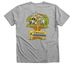 V-Neck Tees, a Athletic Heather Premium V-Neck Tee (back-view)