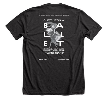 2026 Conference Tee, a Dark Grey Heather Premium Unisex Tee